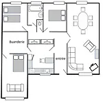 Holiday home De La Meronne